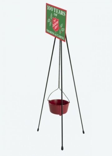 Byers Choice New Salvation Army Kettle Stand /& Sign14/" Accessory Mint Brand New