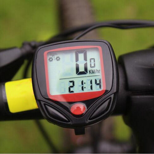 LCD Cycle Bike Bicycle Speedometer Odometer Waterproof  Stopwatch Tool 