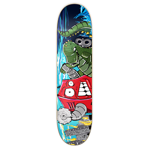 Yocaher Graphic Robot Skateboard Deck DECK ONLY 