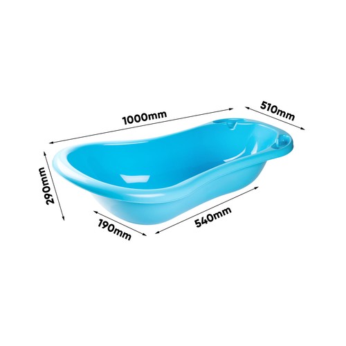 Keeeper Babywanne 100 cm extra groß Little Duck blau