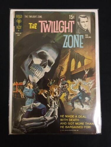 Details about  / Twilight Zone #38 Joe Certa Fine 7.0 Very Fine FN Dell Gold Key 1971 VF