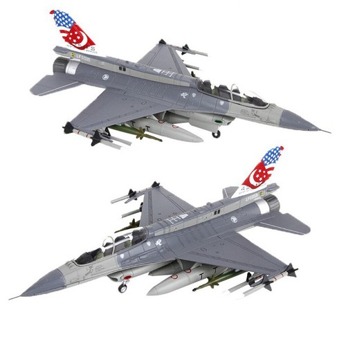 1:72 F16D Fighting Falcon Fighter Diecast Model per Home Desk Ornament