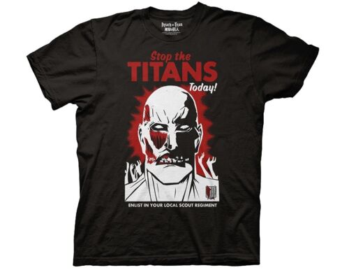 Attaque sur Titan Colossal Titan Poster T-shirt graphique