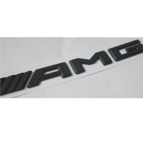 Black S63L AMG V8 BITURBO 4MATIC Trunk Fender Badge Emblems for Mercedes Benz 
