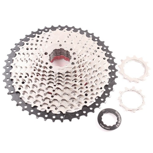 Durable Bike Bicycle 12 Speed Cassette 11-46T MTB Mountain Flywheel Steel/& AL