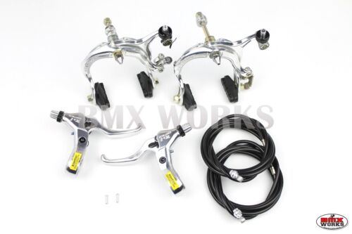 Genuine Dia-Compe BMX MX883 Caliper /& MX2 Lever Silver Brake Set