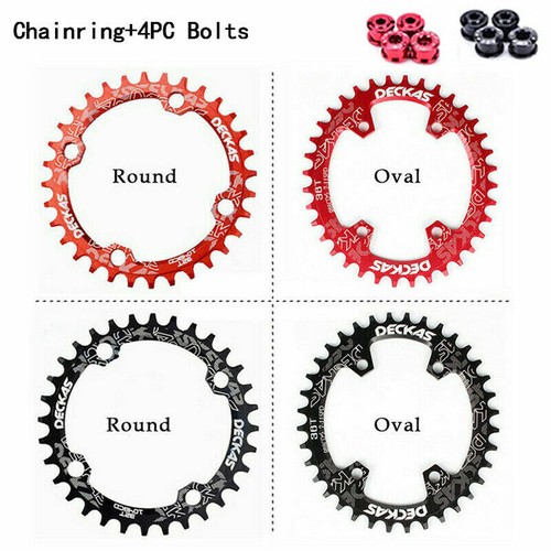 DECKAS 32-38T 170mm Crank MTB Bike Crankset BB 104bcd Narrow Wide Chainring