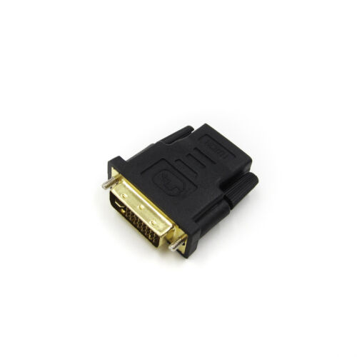 DVI-D 24+1 Pin Male to HDMI Female Plug Jack Adapter Connector für HDTV 