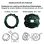 Au FMI vagues Adaptateur set pour rolladenmotor rolladenantrieb rohrmotor store moteur