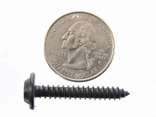 100 screws #326 1//2/" to 1-1//4/" Long GM Black #10 Phillips Flat Top Trim Screws