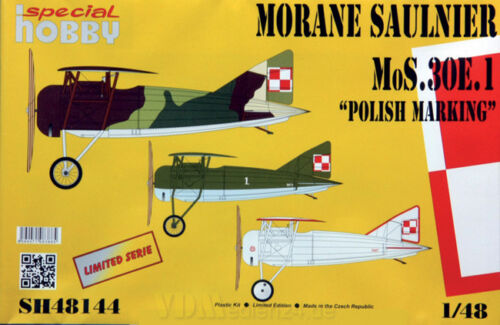 Special Hobby 48144 1:48 Morane Saulnier MoS.30E.1 /"Polish Marking/"