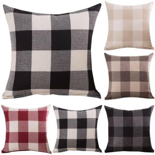 Geometric Print Pillow Case Sofa Waist Throw Cushion Cover Pillowcase Home Decor 