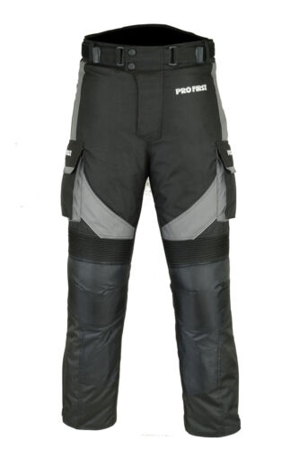 Waterproof Motorcycle Motorbike Suit Cordura Jacket Trouser Gloves Boots Grey 