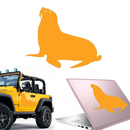 Seal Dog Sticker Vinyl Cut Vinyl Aufkleber Ausschnitt Seehund