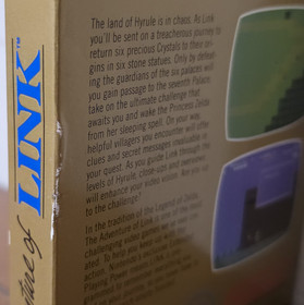 De colección Zelda II Link Nintendo NES 1988 con manual, funda antipolvo y caja LEER EN CAJA