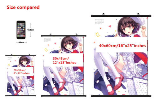 Symphogear tachibana Kazanari Anime Wall Poster Scroll Home Decor Cosplay