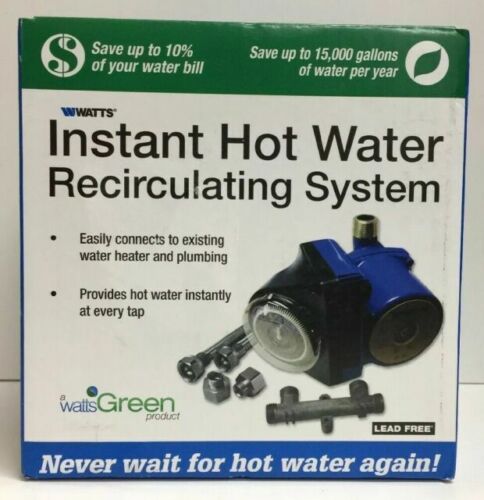 Watts 500899 Hot Water Recirculating Pump 