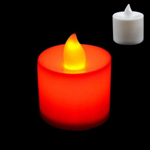 Flameless LED Tealight Tea Candles Wedding Light Romantic Candles Lights Decor 