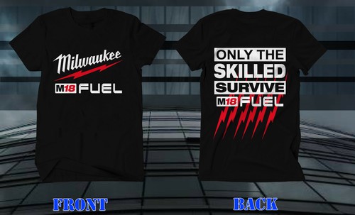 3XL T SHIRT FUEL Only Skilled Survive MENS T-SHIRT SIZES USA S