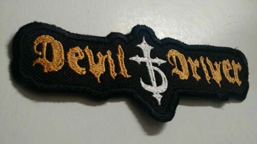 DEVILDRIVER Patch Iron/Sew on Embroidered Made in USA Heavy Metal Lamb of God 