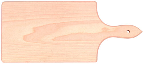 Corte de trabajo del dulcimer tablero tablero tablero con madera de haya de 38 x 18 x 2 cm de la manija