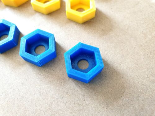 6 colours! Details about  / RC car wheel hex adapter 9mm To 12mm  PETG set of 4 fast delivery