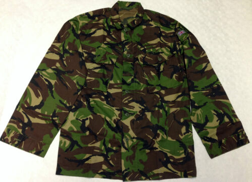 ORIGINAL Brit FELDHEMD Army Flecktarn Angeln Neu!! Woodland DP Jacket COMBAT