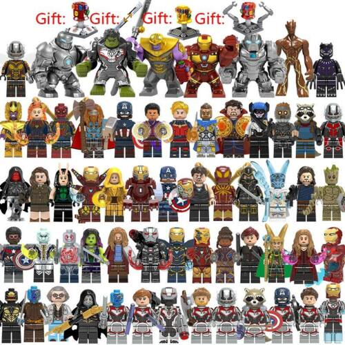 New Building Blocks War Machine Iron Man Thanos Super Hero Gifts Toys Kids 60Pcs