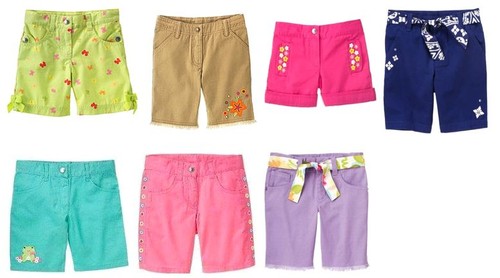 Vintage Gymboree spring summer surf adventure daisy santorini bermuda shorts 3
