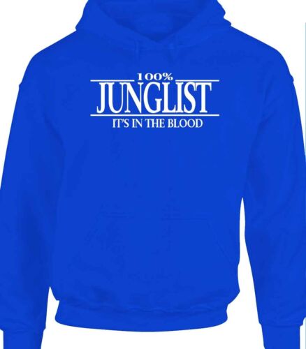 Selecta Sweat à capuche T-Shirt Pull 100/% à capuche Jungle Music DJ DUB