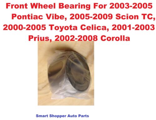 510070 Front Wheel Bearing For 2002-2013 Toyota Corolla-single