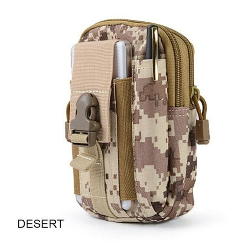 Fanny Pack Tactical Molle Pouch Belt Waist Pack Bag Military Waist  Phone Pocket 