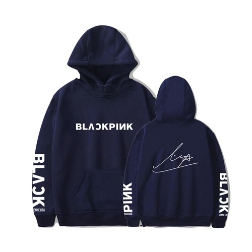 KPOP BLACKPINK Lisa Hoodie Unisex Casual Sweatshirt Pullover Jumper Coat Tops