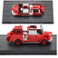 1//64 Fire Truck 1960 Premier-secours Hotchkiss FRANCE Diecast Models Toys Red