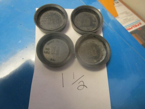 1-1/2 inch WHEEL  CYLINDER  CUPS--MADE IN USA---LOT OF 4 