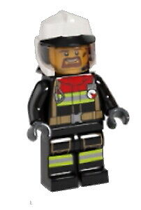 Feuerwehrmann 60279 Minifigs LEGO® City cty1264