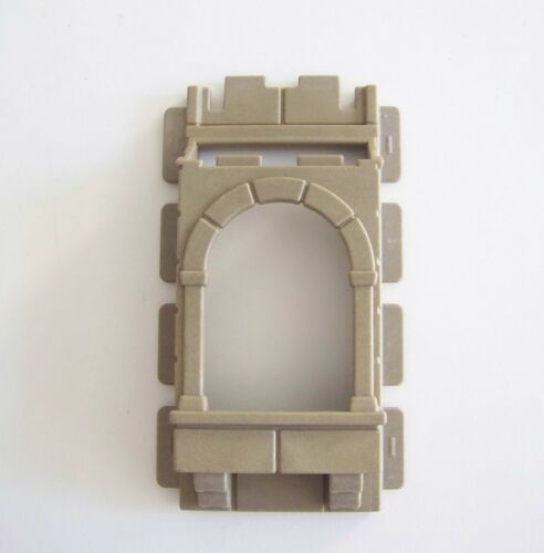 l33c20 middle ages-wall with window castle balcony 3666 wrinkled Playmobil