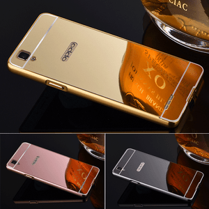 for oppo f1 a35 aluminum metal frame mirror acrylic push pull skin cover ebay for oppo f1 a35 aluminum metal frame mirror acrylic push pull skin cover ebay