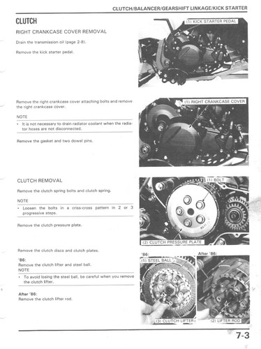 TRX250R 1986 1987 1988 1989 Honda 250 250R ATV Service Workshop Manual