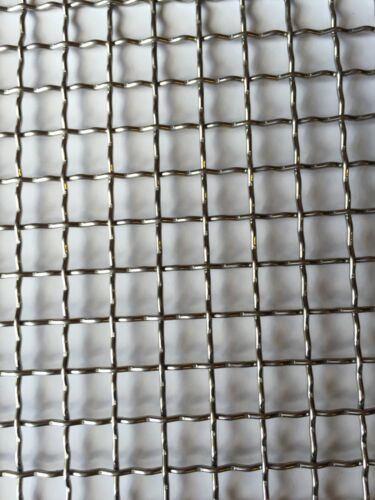Stainless Steel Crimped 304 Mesh #2 .063  Cloth Screen 6/"x24/"