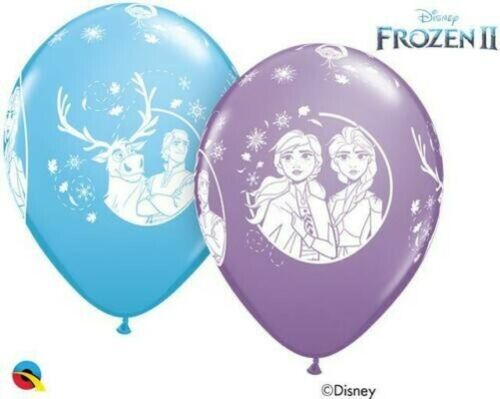 Disney Frozen 2 Qualatex 27.9cm Latex Ballons