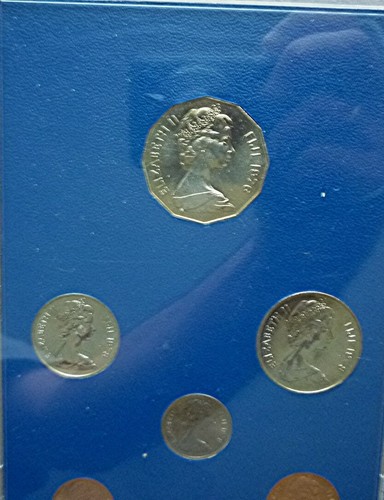 - COINS of FIJI UNC TYPE COIN SET 6 1 thru 50 CENTS 1976 1977 1978 FIJI