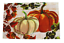 4 pc Fabric Fall Autumn Harvest Rustic Pumpkin Placemats 12x18 FREE SHIPPING 