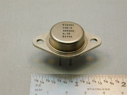 Vishay VHP-4 50 Ohm .1% Bulk Metal Foil Sealed Power & Current Sensing Resistor 