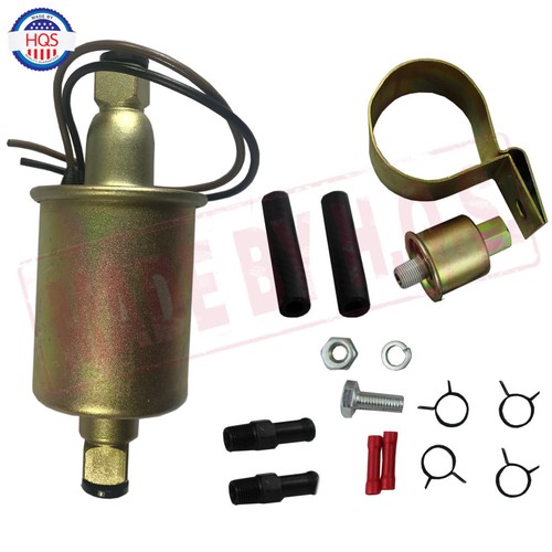 NEW 12V Universal Low Pressure Electric Fuel Pump With Installation Kit E8016S