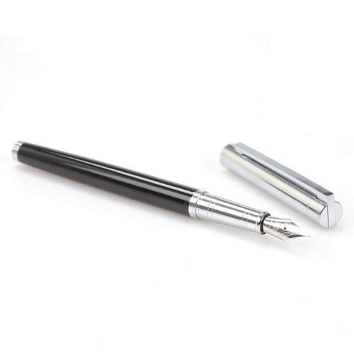 Jinhao 126 Metal Fountain Pen Executive Extra Fine Nib 0.38//0.5mm Writing New #s