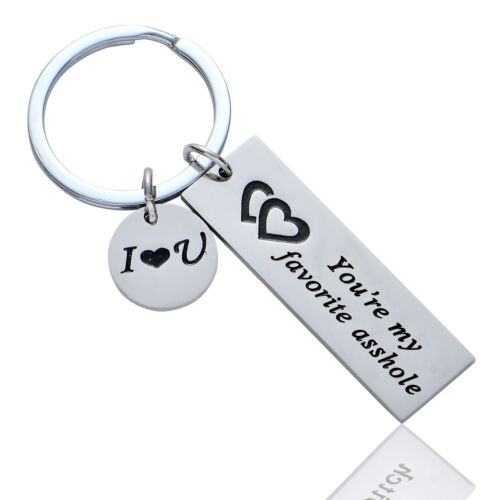 Key Rings Couple Lover Keychain Gift Keyring Valentines Day Boyfriend Girlfriend 