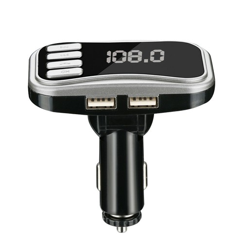 Wireless Bluetooth FM Transmitter Modulator Car Kit MP3 Player Dual USB Charger