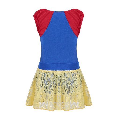 Toddler Kid Girls Gymnastic Leotard Skirt Ballet Skating Dancewear Fairy Costume