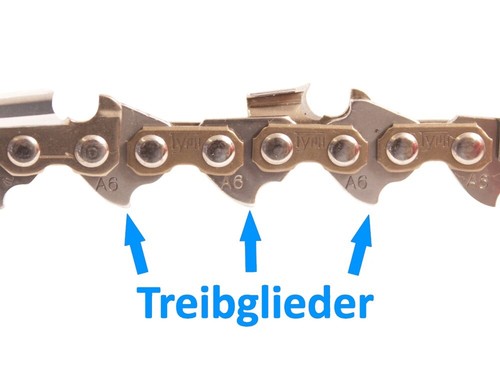 2 Sägeketten passend Fuxtec CS254025cm 3//8LP 40TG 1,3mm